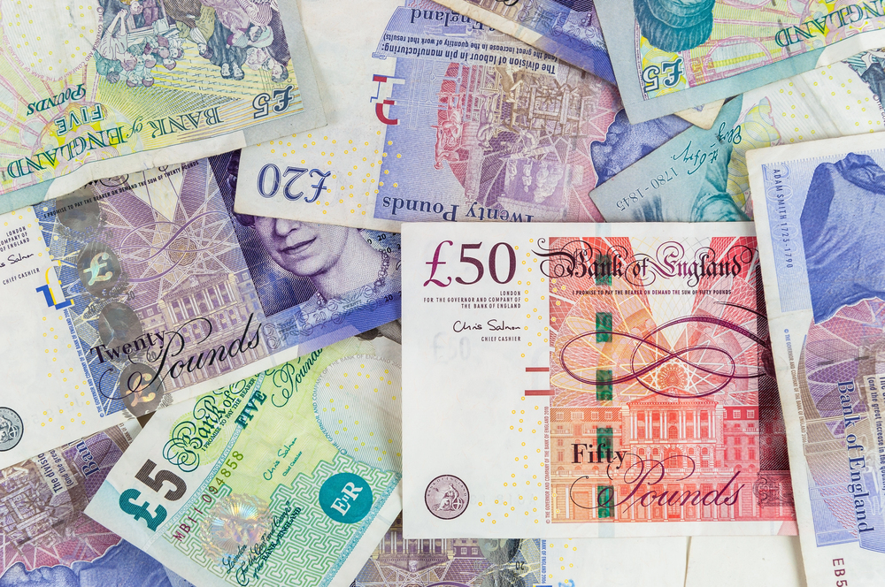 Pounds money cash