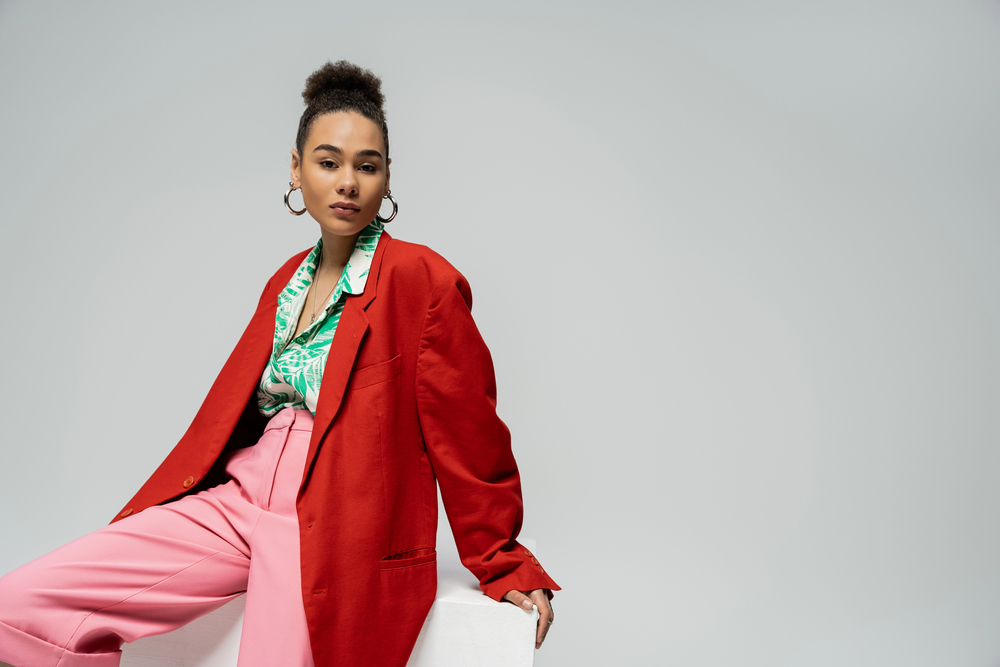 Red and Pink outfit