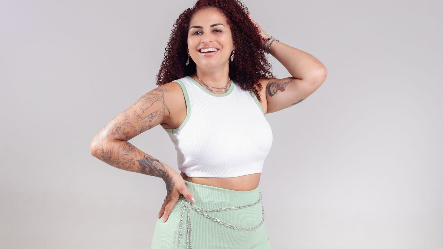 Sage Green Slip Skirts