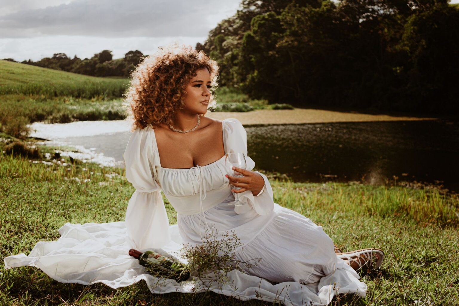 The Cottagecore Milkmaid Dress
