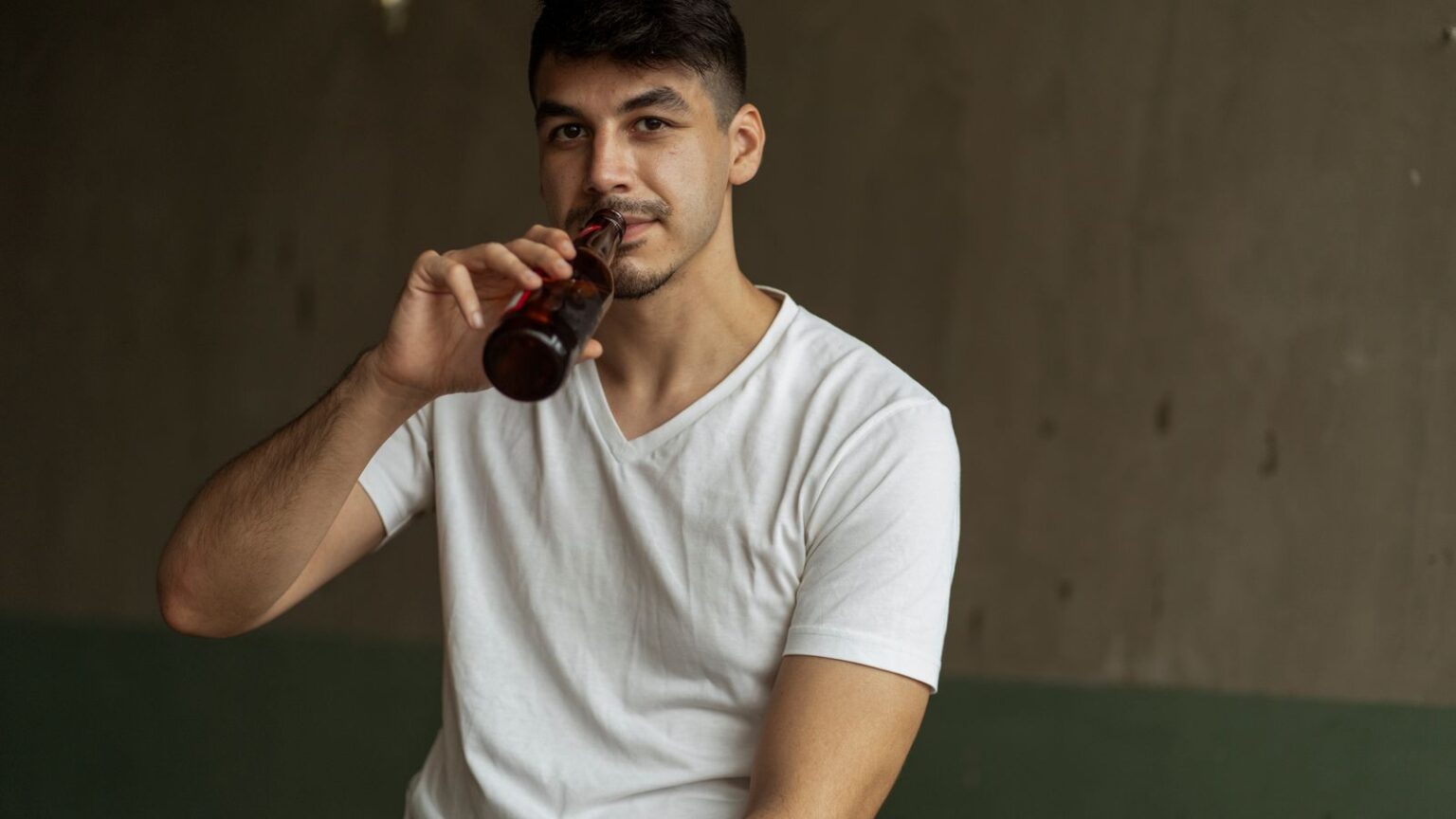 V neck tee shirt