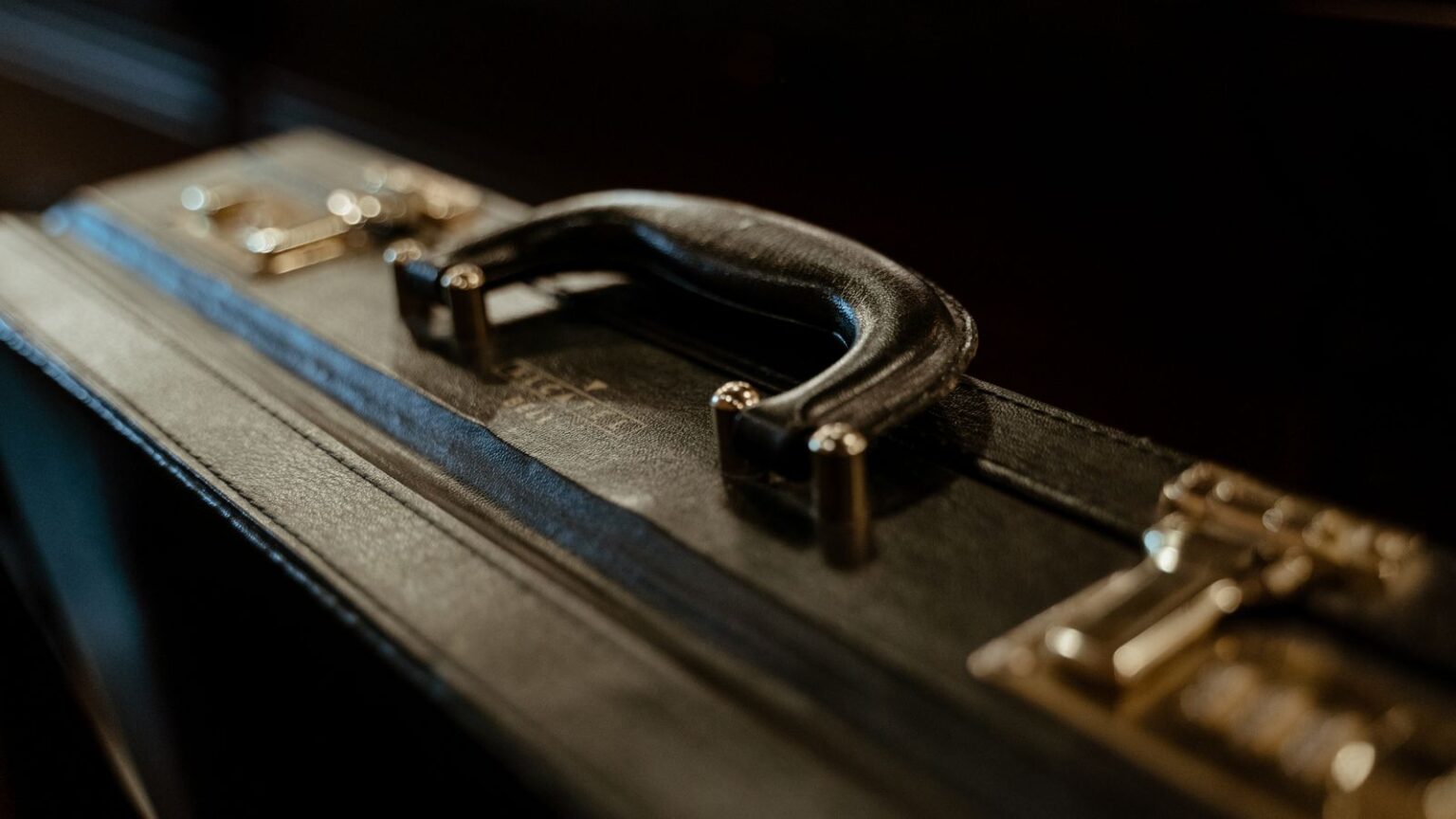 Vintage briefcase