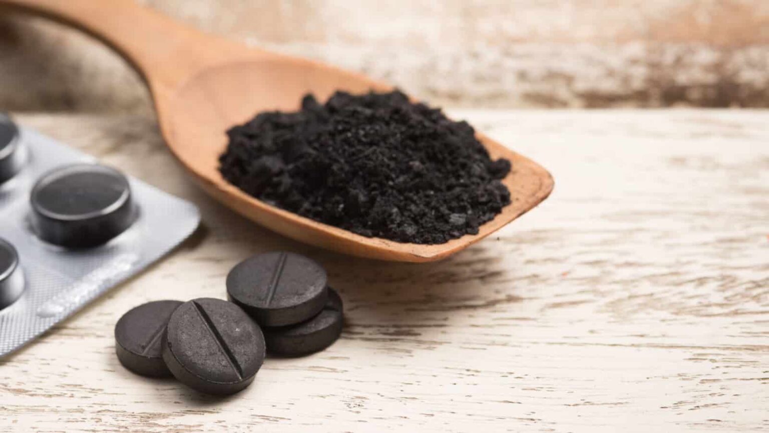 activated charcoal. Image credit showcake via Shutterstock