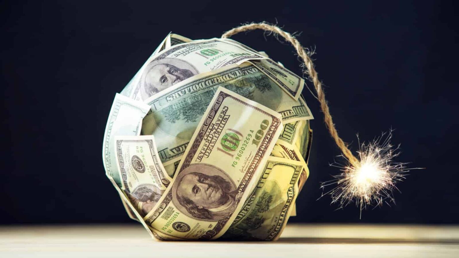 money bomb. Artem Oleshko via Shutterstock