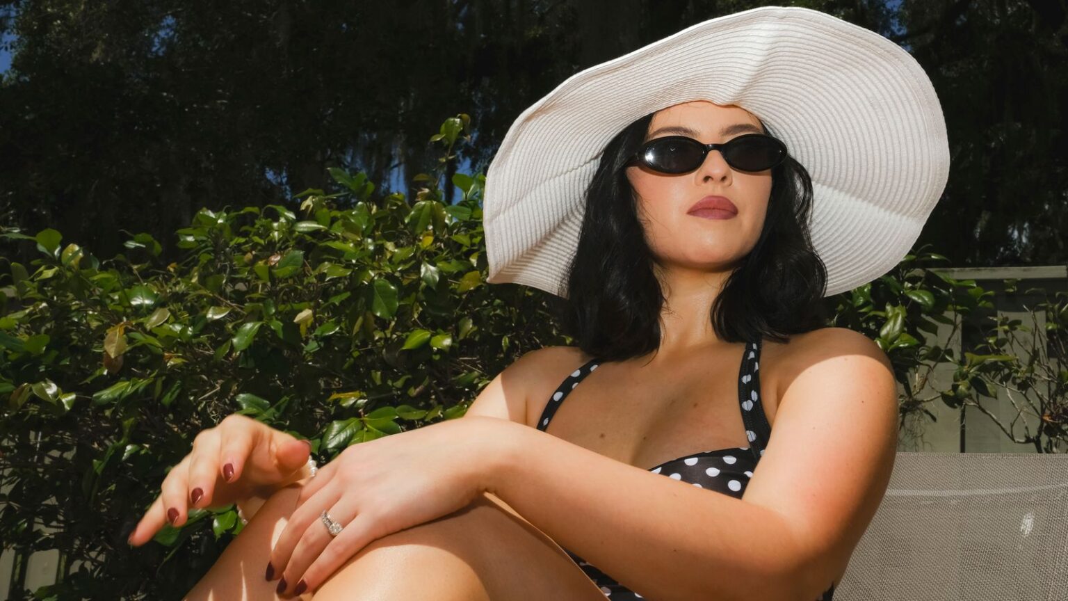 swimsuit polka dot