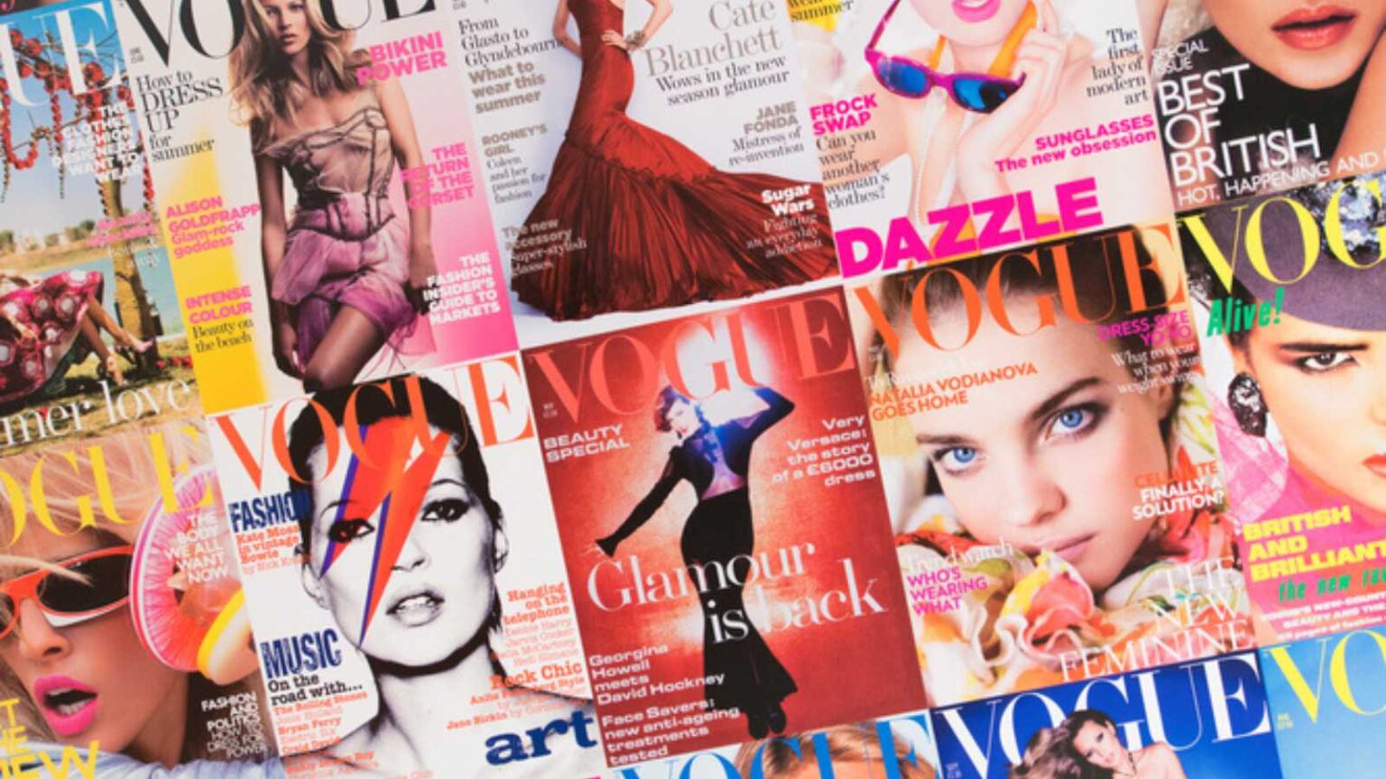 vintage magazines vogue