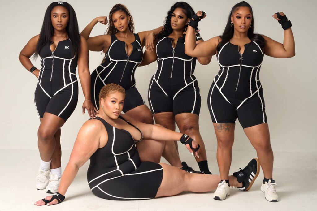 Plus size activewear brand- Kreated Kurvy
