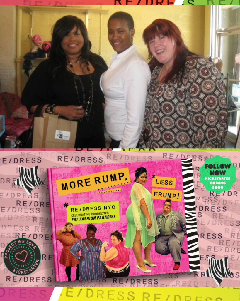 plus size celebrity Stylist, Susan Moses visits Re/ Dress NYC 