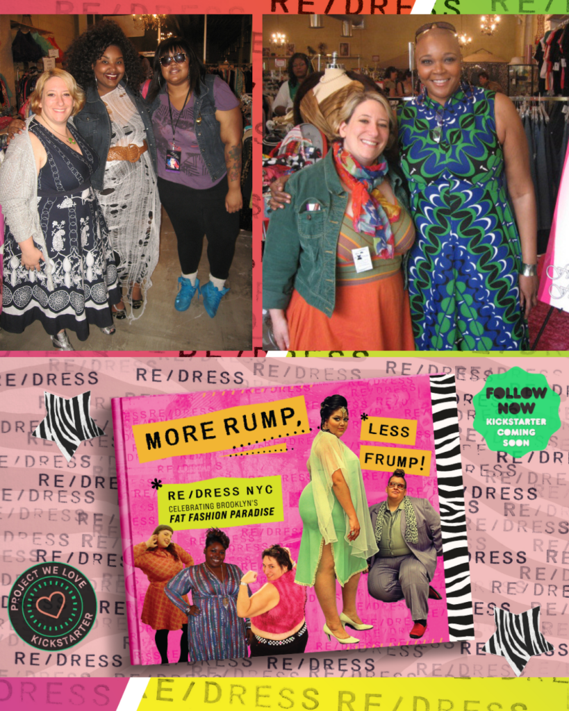 Sharon Quinn. the Runway Diva visits Re/ Dress NYC